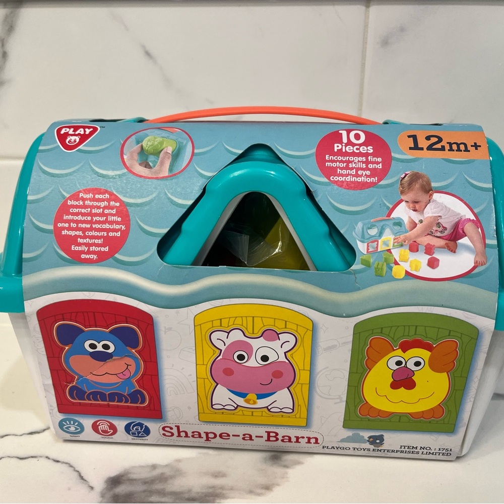 New Kids 10‎ Pieces PlayGo Home Shape With Lace Ages 12 months+